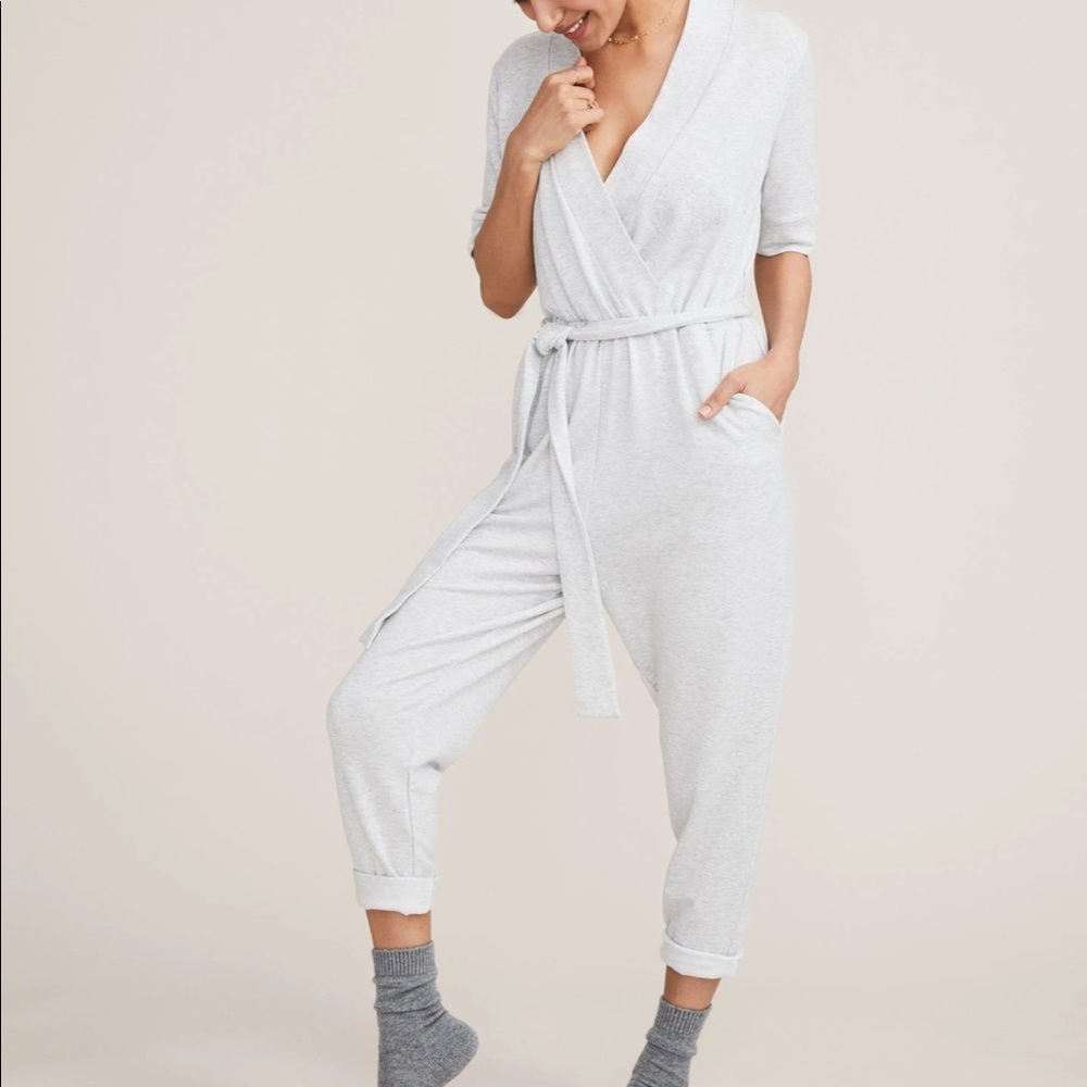 Hatch Collection Maternity “Nurse-to-Errands” Oat (Heather Gray) Jumper